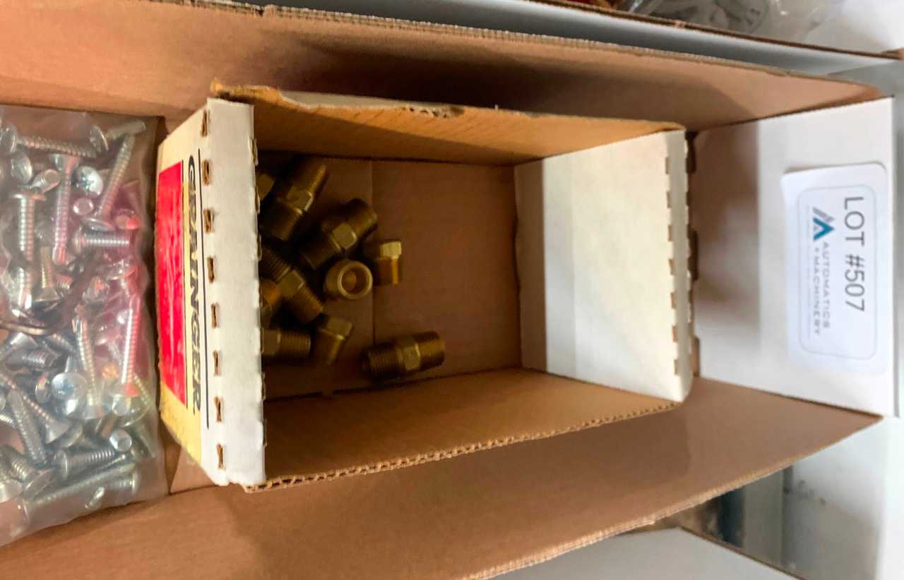 Miscellaneous Screws/ Double Threat Fittings - PROCESS EQUIPMENT Miscellaneous Screws/ Double Threat Fittings - PROCESS EQUIPMENT