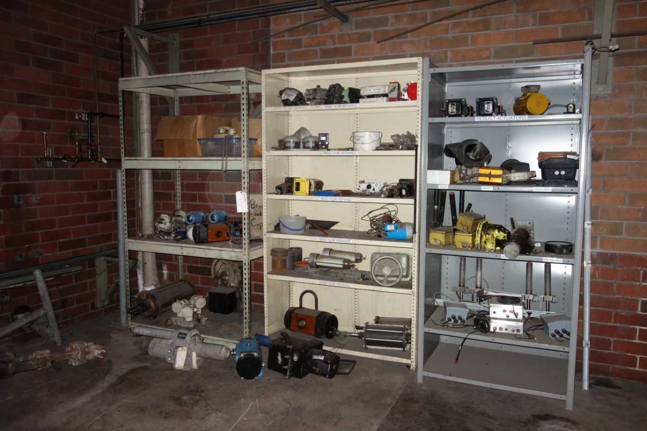 LOT OF ASSORTED SPARE PARTS - ELECTRIC POWER TOOLS