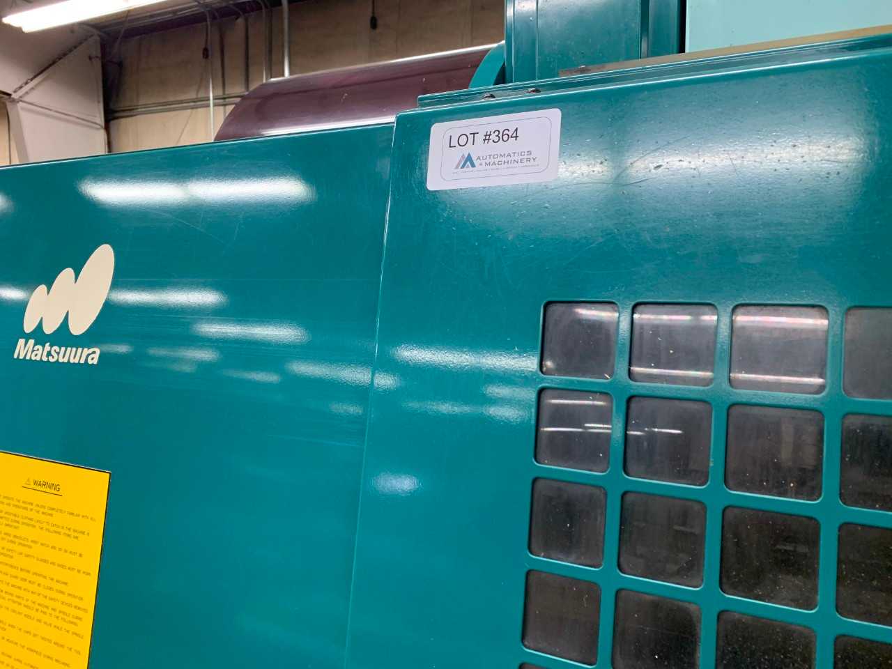 1993 Matsuura MC-600VF Vertical Machining Center - VERTICAL MACHINING CENTERS