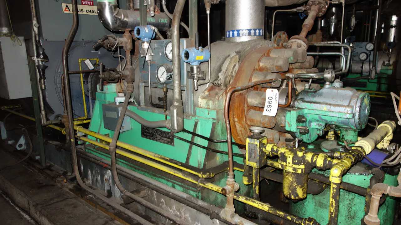 PACIFIC PUMPS SIZE 4SRL BFI BOILER FEED PUMP 758GPM - MISCELLANEOUS