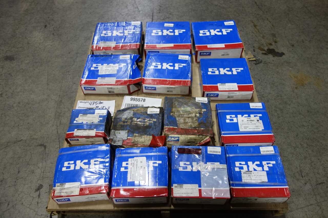 LOT OF ASSORTED SKF BEARINGS - BEARINGS