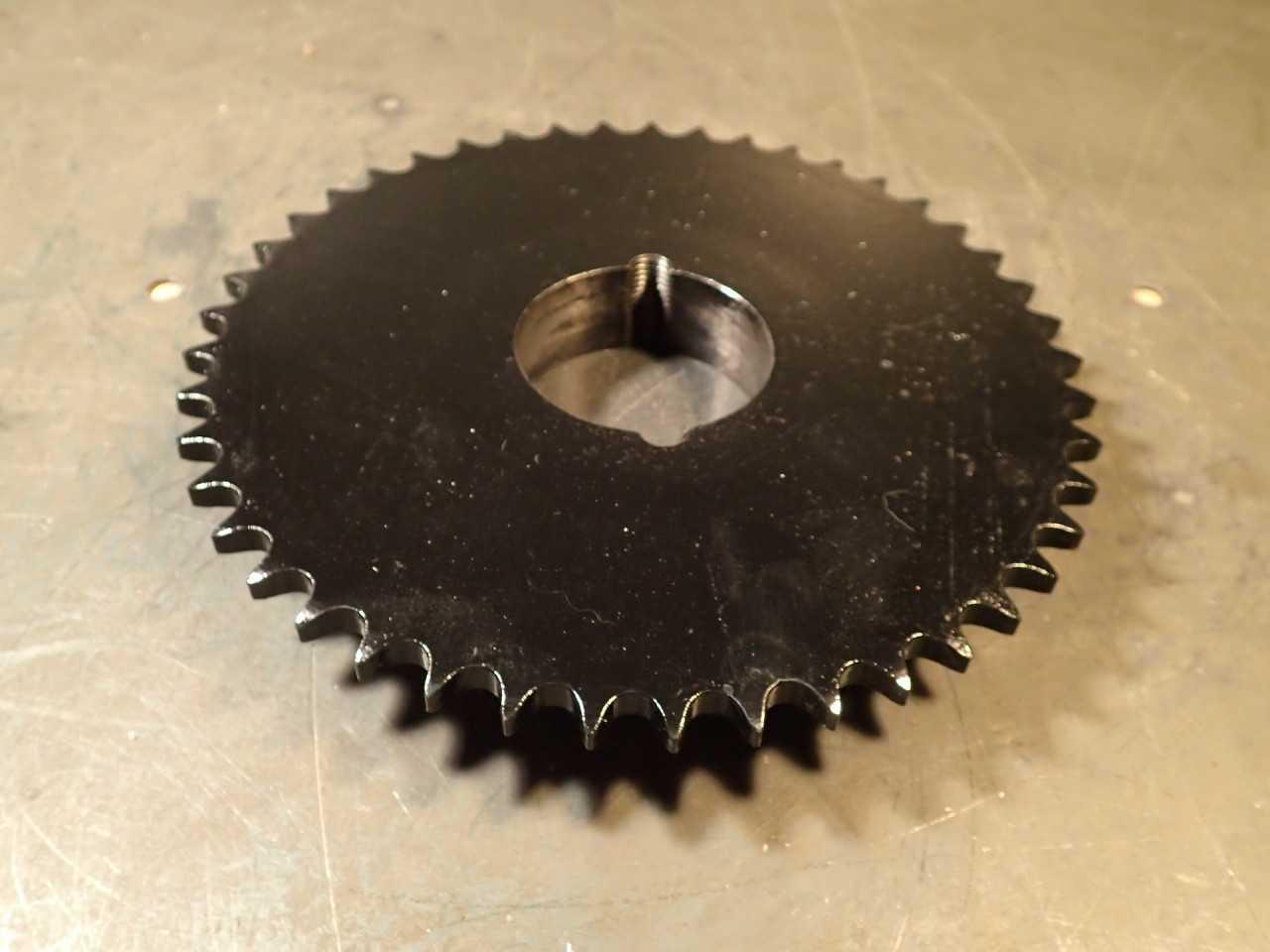Morse TLB-445 #40 Steel Chain Sprocket: 45-Tooth, 1610-TLB Bushing Bore, NOS - SPROCKET