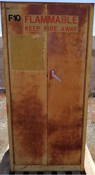Fire Cabinet 31.5" L x 31.5" W x 65" H - TOOL STORAGE