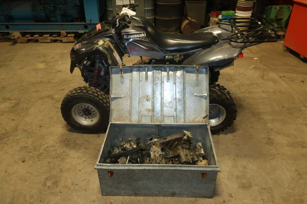KAWASAKI KFX 700 SPORT STYLE ALL TERRAIN VEHICLE ATV (UNMAINTAINED) - ELECTRIC POWER TOOLS