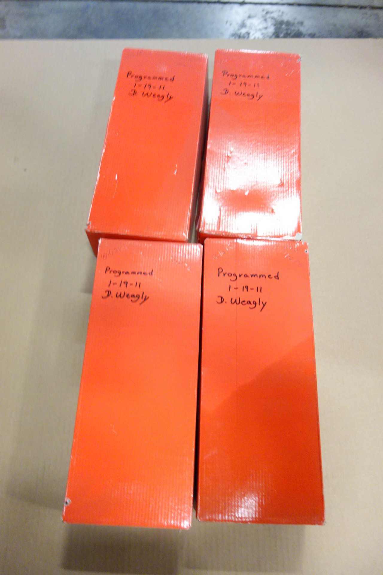 LOT OF 4 STULZ MICROPROCESSOR CONTROLLER MODULES - AUTOMATION & CONTROLS