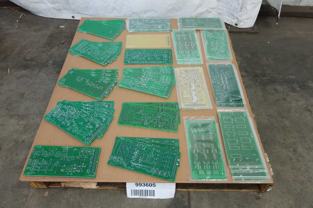LOT OF ASSORTED GENERAL ELECTRIC PCB CIRCUIT BOARDS - AUTOMATION & CONTROLS