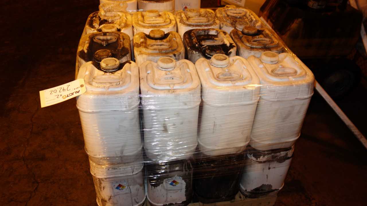 2 PALLETS OF HCT F-500 FIRE SUPPRESSANT - SAFETY EQUIPMENT