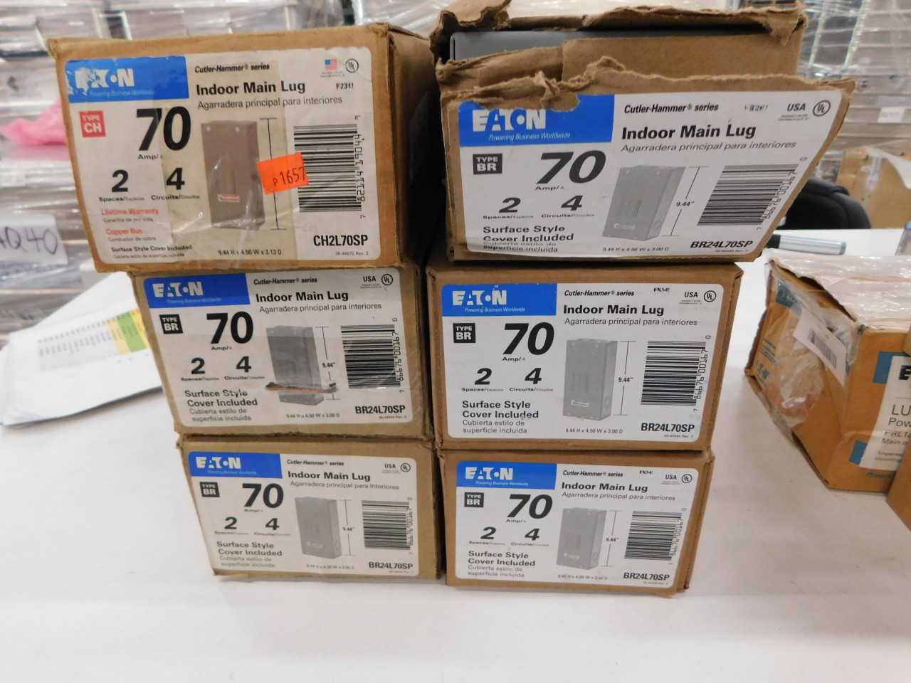 Lot of Quantity 6x Loadcenters - AUTOMATION & CONTROLS