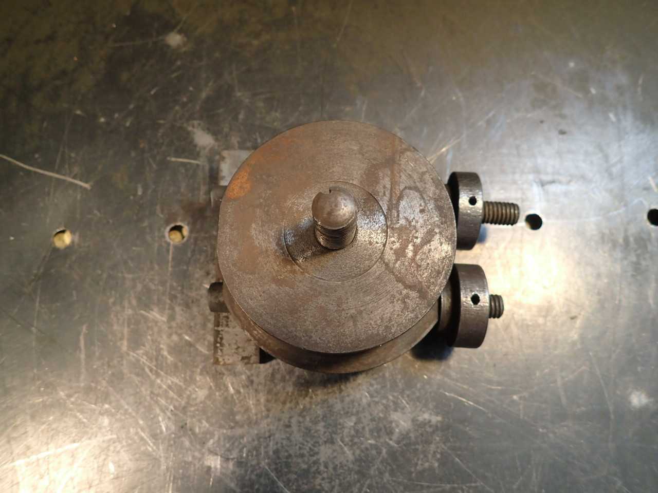 3-1/2" Dia Round Body Grinding Fixture Top Vise Jaws Open 2" - HOLEMAKING TOOLS