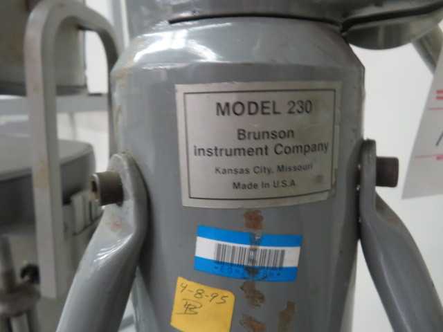 Brunson Model 230 - MISCELLANEOUS