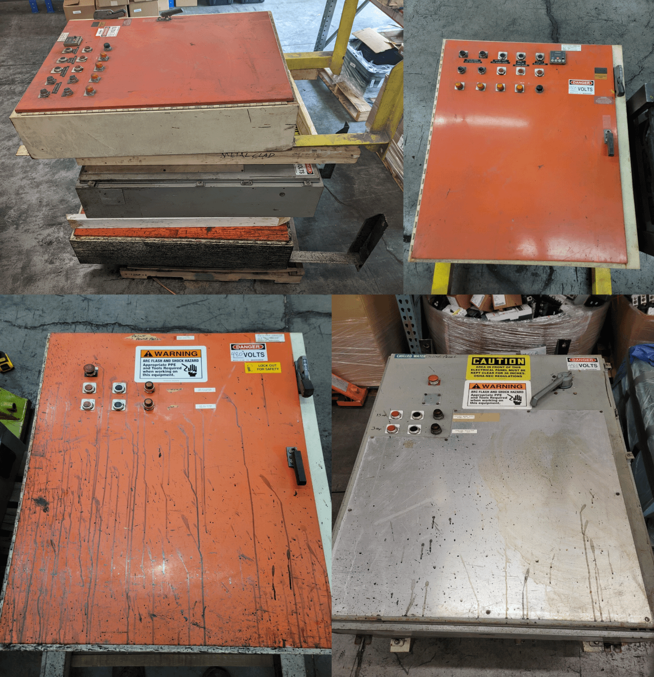 [Custom Panels - 3QTY - Eaton, Allen Bradley, Hitachi Internals] $13k+ in Total MSRP - AUTOMATION & CONTROLS