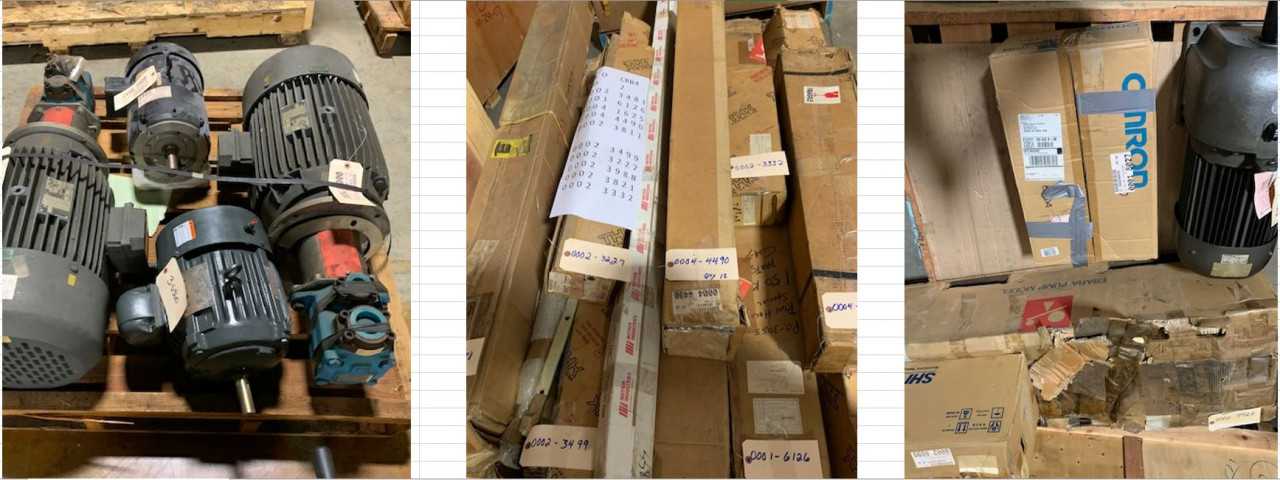 Various indirect material located the GM DMAX facility see attached list - INDUSTRIAL PARTS