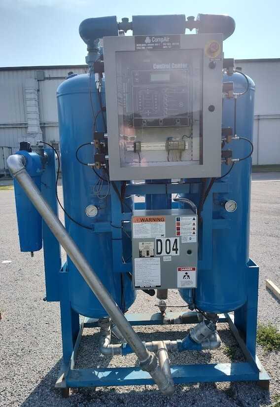 CompAir Dryer A500NHR-DDS-E 3 Phase 460V 8 Hour Cycle - AIR COMPRESSORS