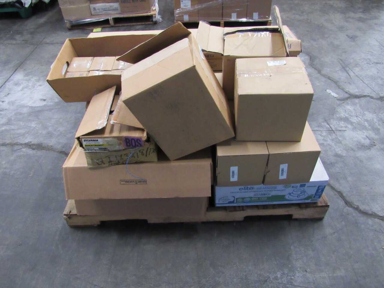 Pallet of 60x Assorted Lights, LEDs & Heaters - LIGHTING