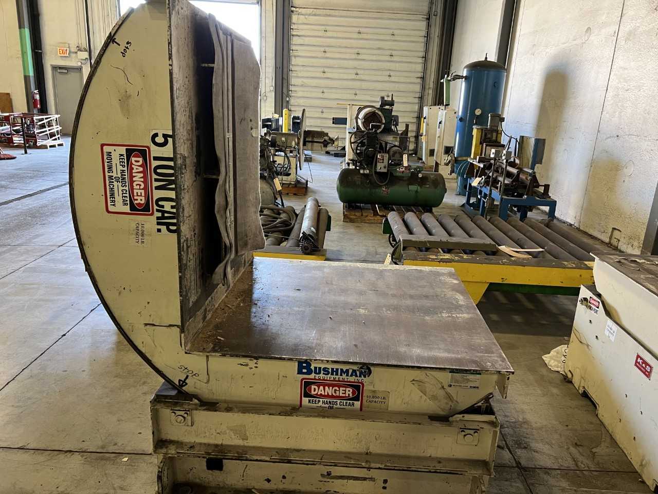 Bushman equipment coil upender model M9604 10,000lbs capicity - MACHINING ACCESSORIES & TOOLING