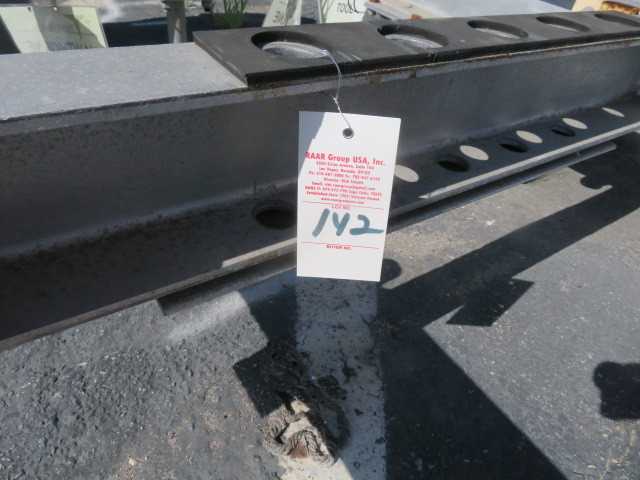 Aluminum Platform on wheels approx. 10' long - MISCELLANEOUS