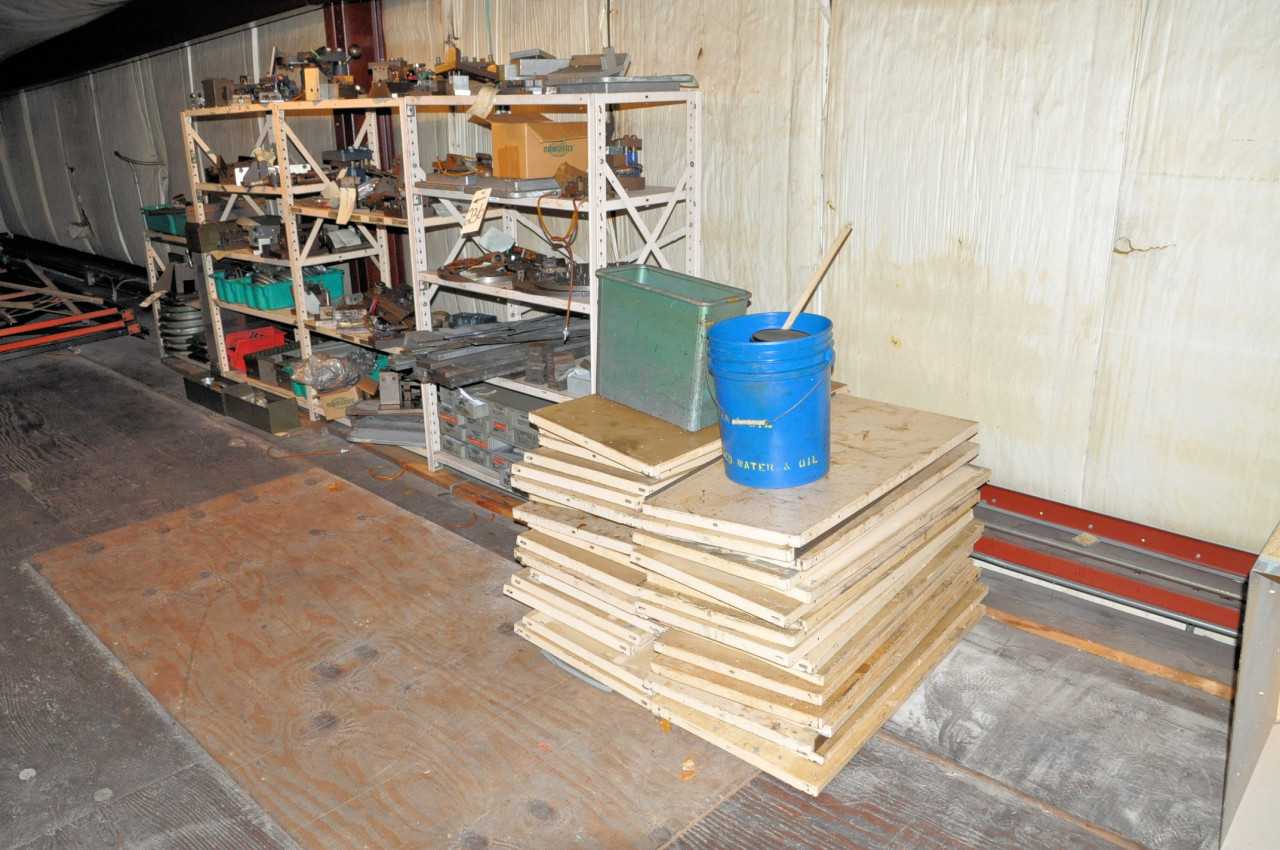 Lot-(4) Sections Shelving and Disassembled Shelving, (Contents Not - SHELVING