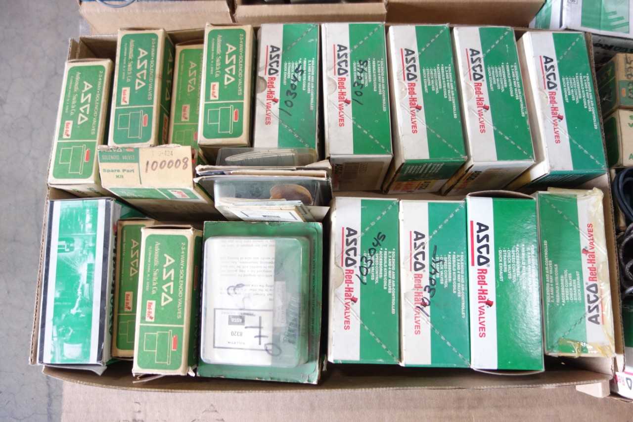 1 PALLET OF ASCO SOLENOID VALVE KITS AND REPLACEMENT PARTS - SOLENOID VALVE