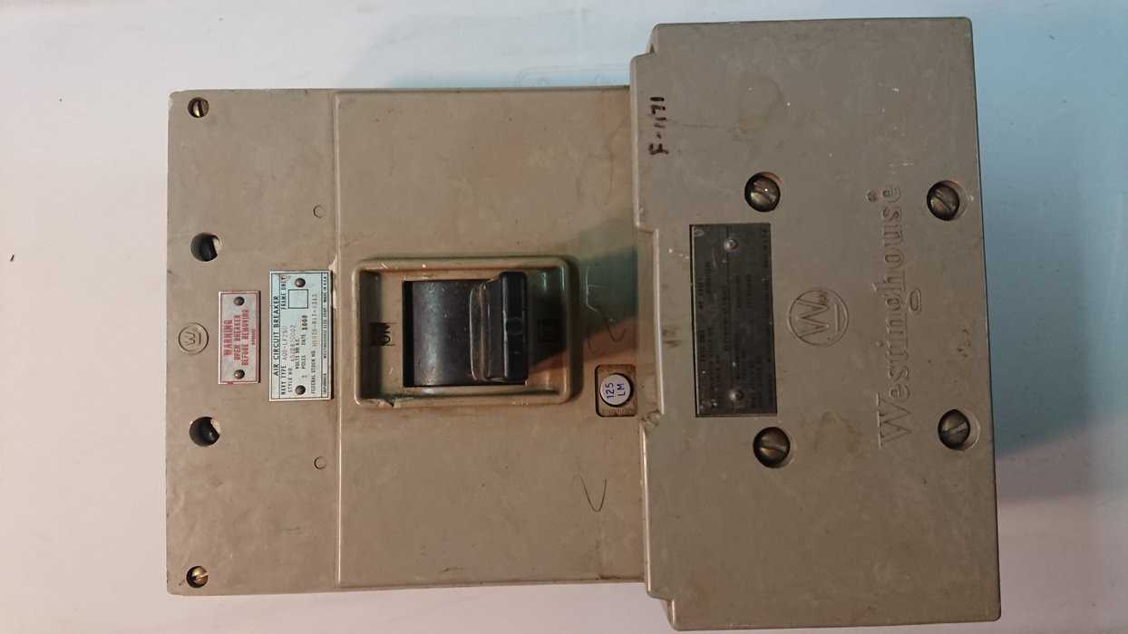 Westinghouse AQB LF250 Circuit Breaker - CIRCUIT BREAKERS