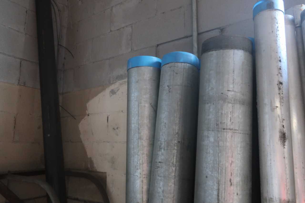 LOT OF ASSORTED CONDUIT PIPES - PROCESS EQUIPMENT