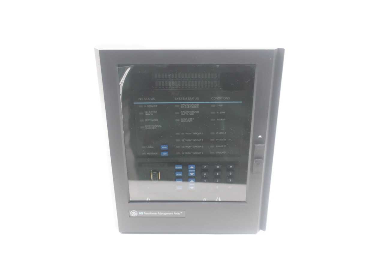 GE 745W3P5G5HIA TRANSFORMER MANAGEMENT RELAY - AUTOMATION & CONTROLS