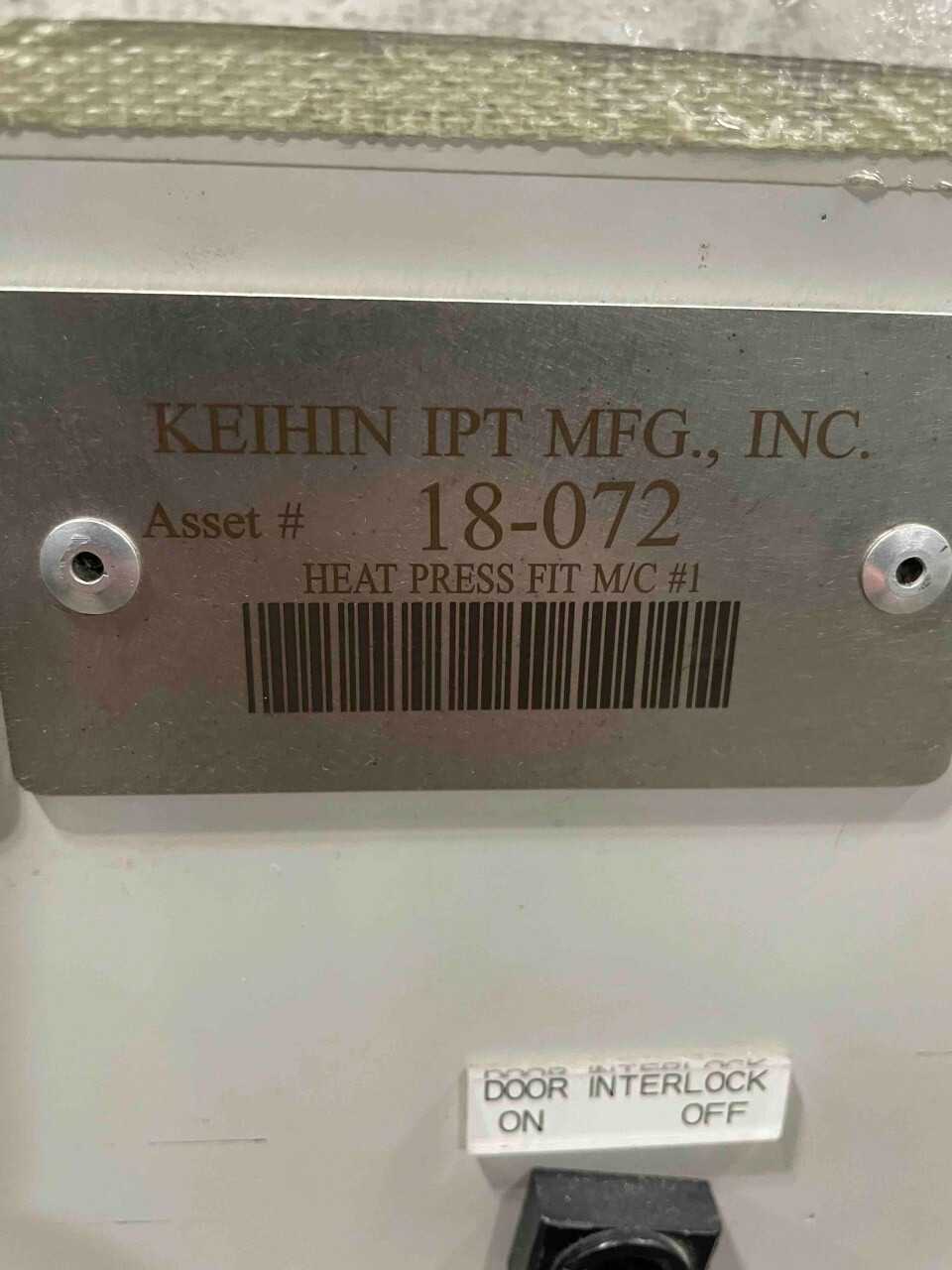 Heat Insert Machine - PROCESS EQUIPMENT