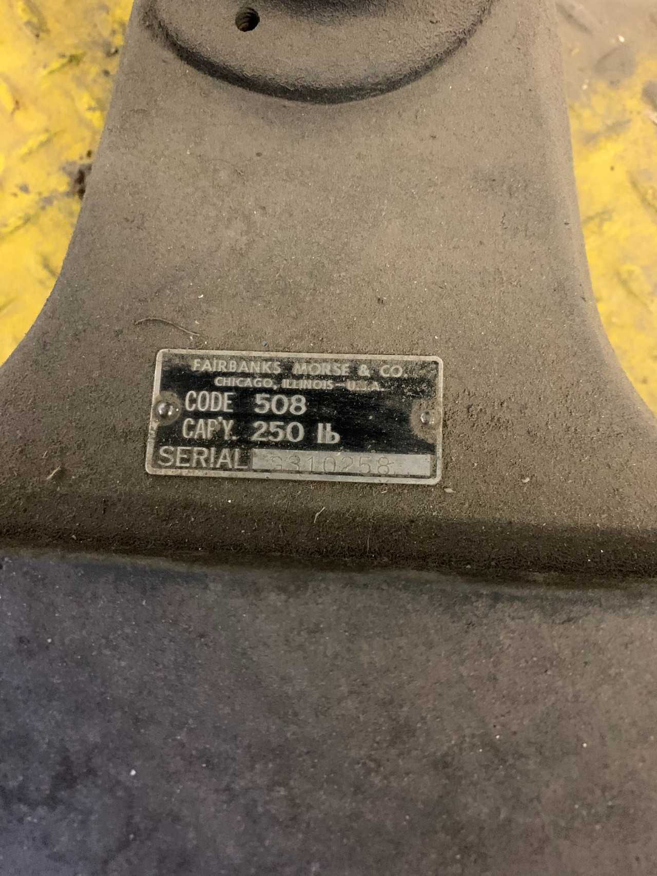 Fairfax Morse Scale - INDUSTRIAL PARTS