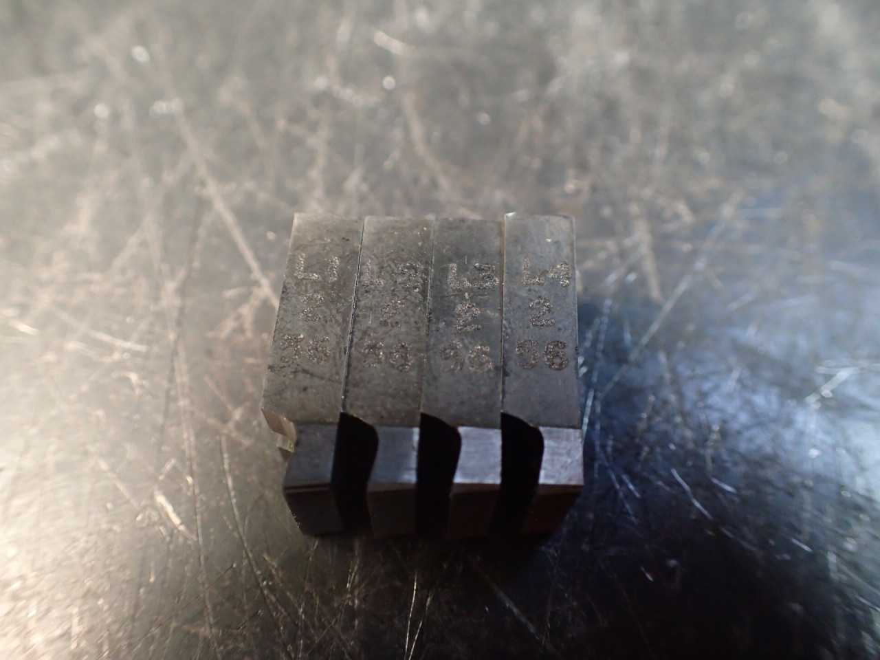 #2 -56 TPI NC Thread Threading Chaser Set for Geometric 5/16" DS Die Heads - HOLEMAKING TOOLS