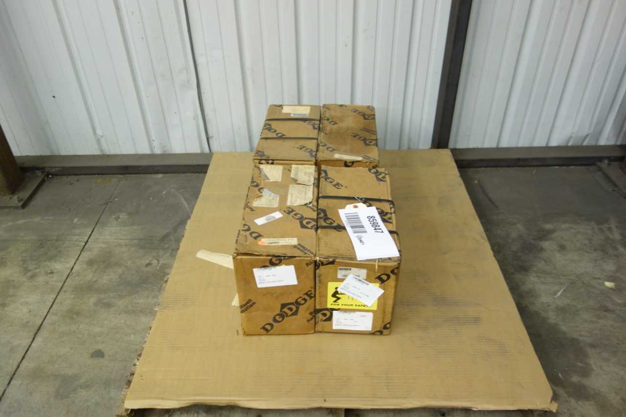LOT OF 4 DODGE P4BE407R PILLOW BLOCK BEARINGS - BEARINGS