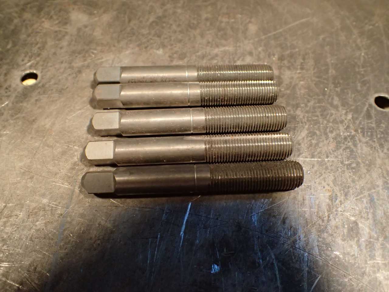 6 Piece Lot of Balax Inc M10 x 1.0 BD5 Thread Forming Taps: 106324, Used Good - MACHINING ACCESSORIES & TOOLING