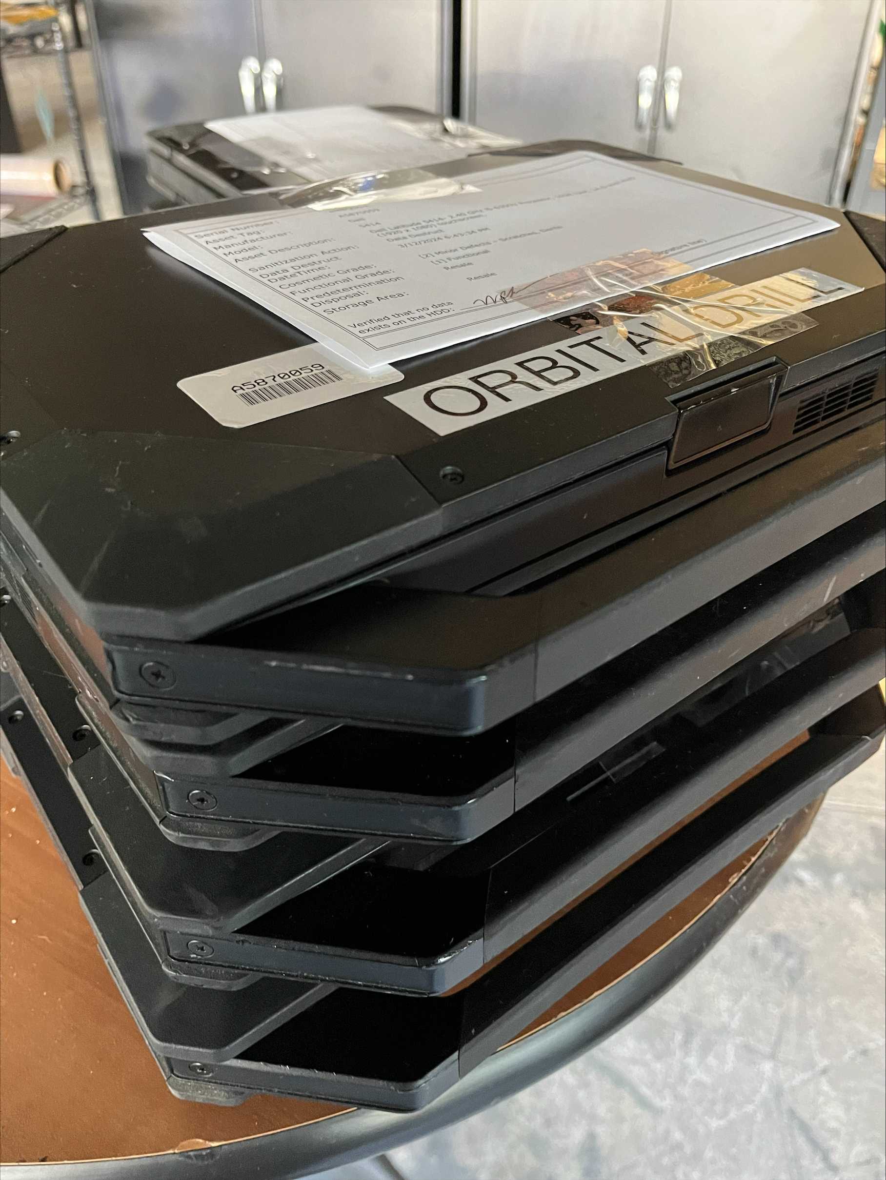Bulk Lot of Dell 5424 Toughbooks QTY 10 - ELECTRICAL COMPONENTS