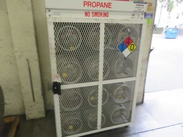 Propane Tanks, (12) no cage, LOT - MISCELLANEOUS