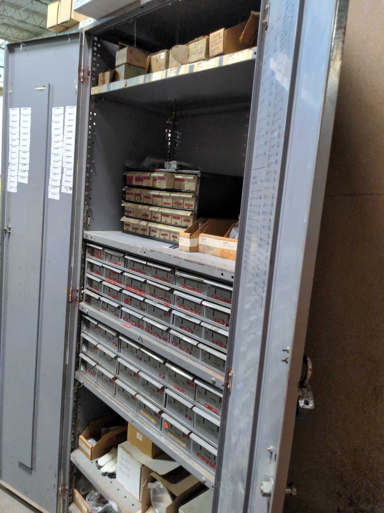 STORAGE CABINET WITH DRILLS AND TAPS - MISCELLANEOUS