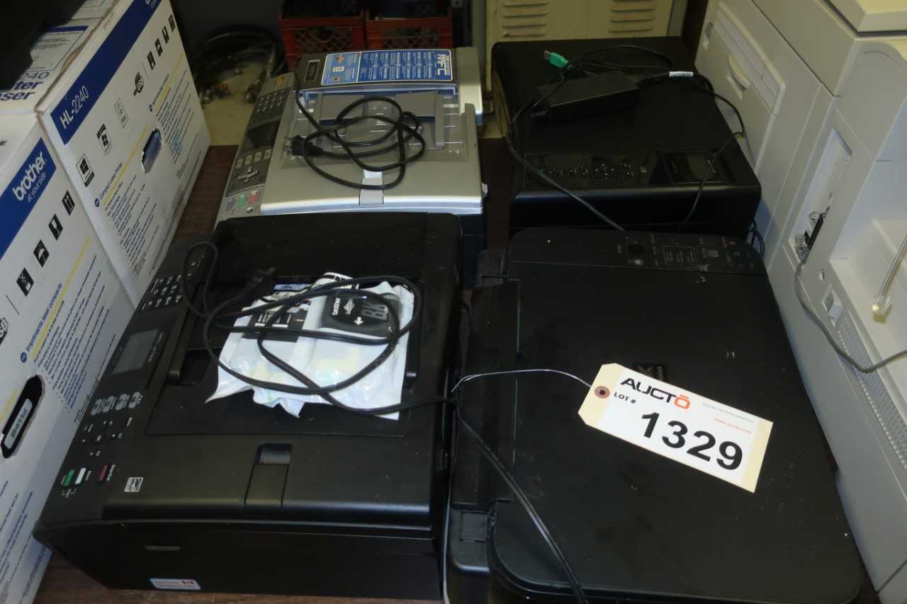 LOT OF 4 ASSORTED SCANNER/PRINTERS - PACKAGING
