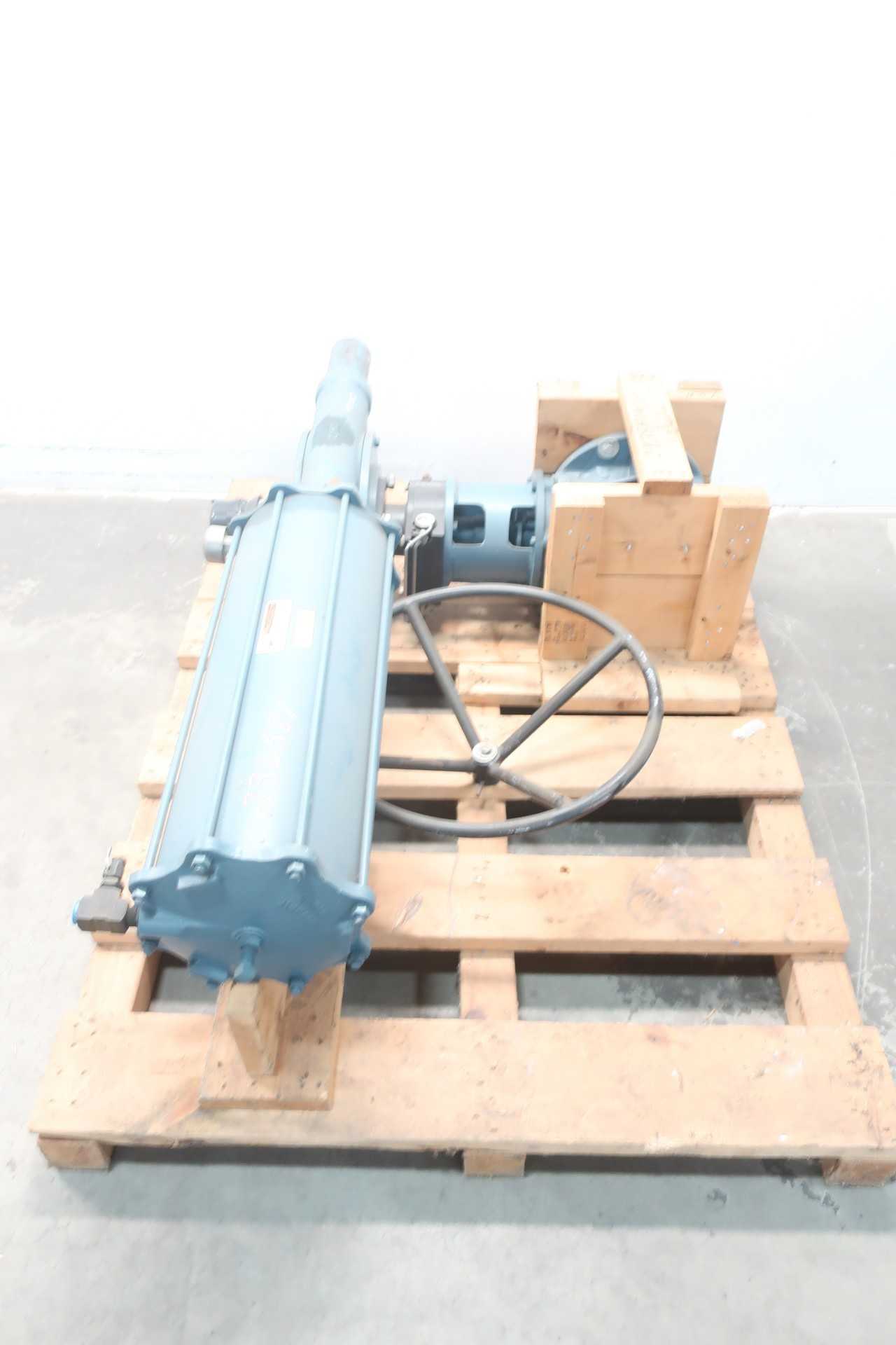 DEZURIK 9485032R002 MANUAL IRON FLANGED CONTROL VALVE 8IN - CONTROL VALVE