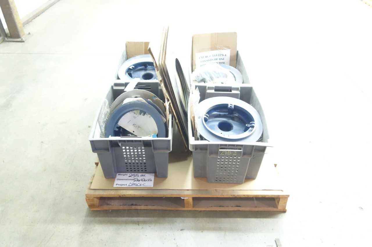 LOT OF 4 ROOF DRAIN SUMP RECEIVER KITS - ELECTRIC POWER TOOLS