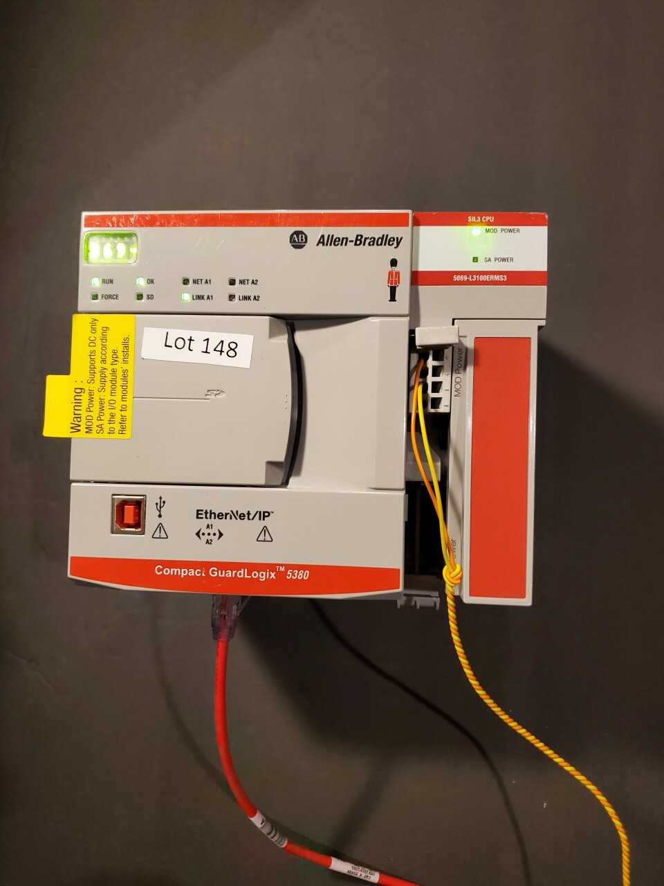 Allen Bradley CompactLogix 5069-L3100ERMS3 - AUTOMATION & CONTROLS