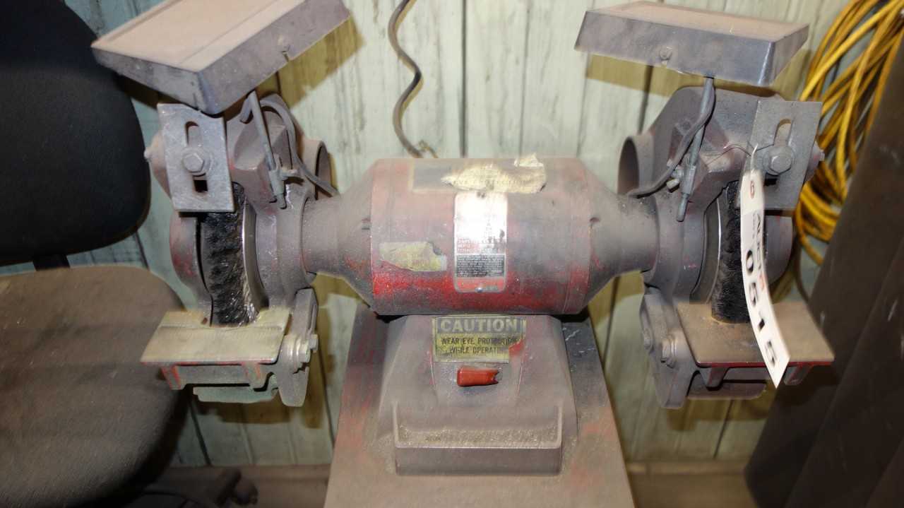 MILWAUKEE 5091 1HP BENCH GRINDER - ELECTRIC POWER TOOLS