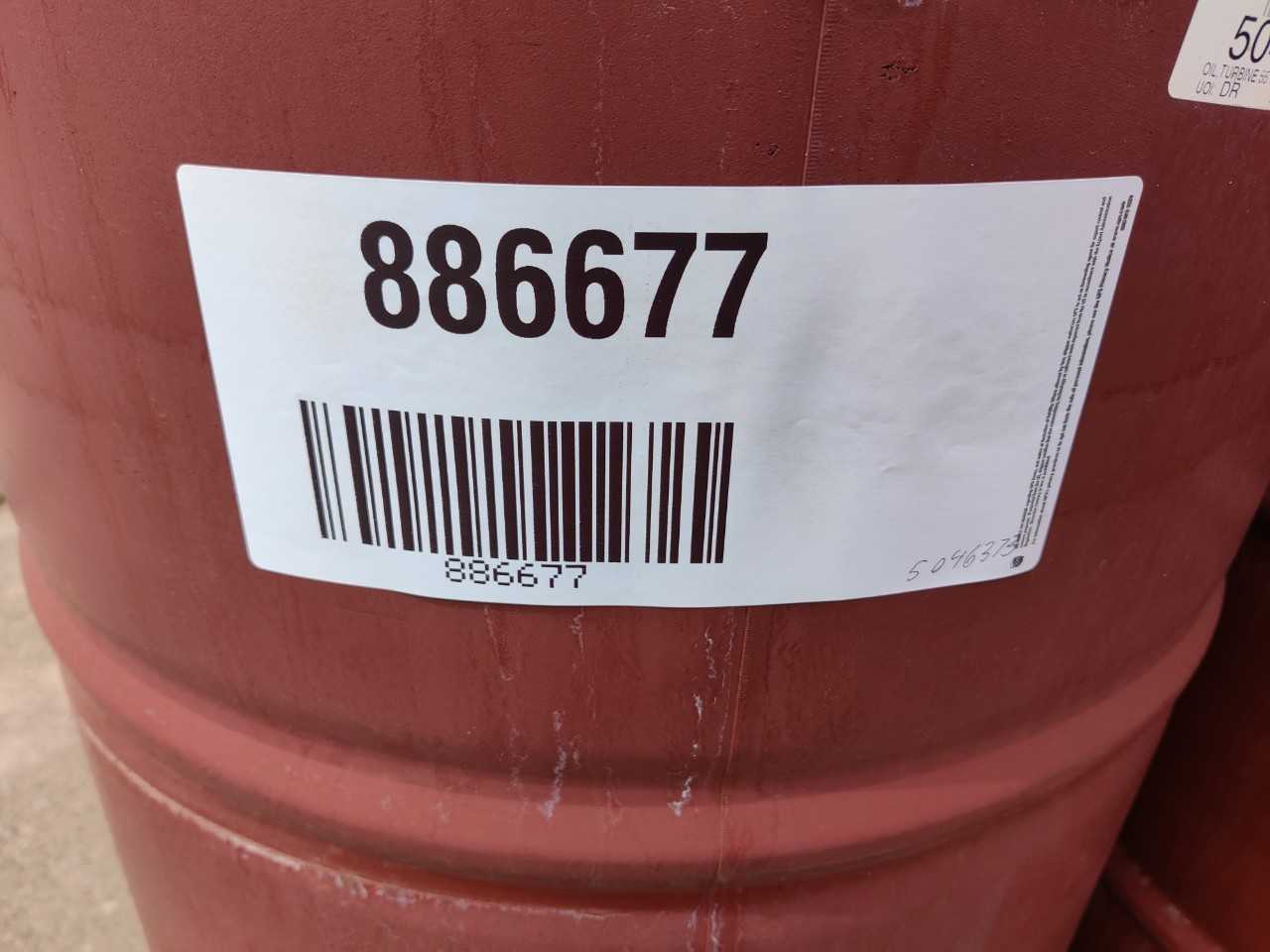1 PALLET OF 4 55 GALLON DRUMS DTE 732 TURBINE OIL - ELECTRIC POWER TOOLS