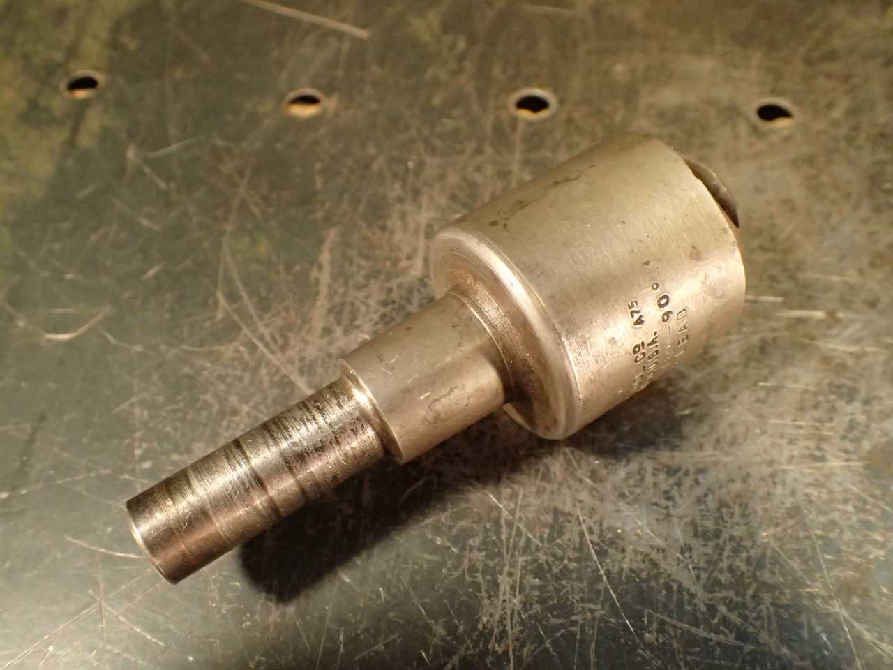 Weldon 90 Degree 1" to 1-5/32" Zero Flute Countersink Deburring Tool: 1/2" Shank - HOLEMAKING TOOLS