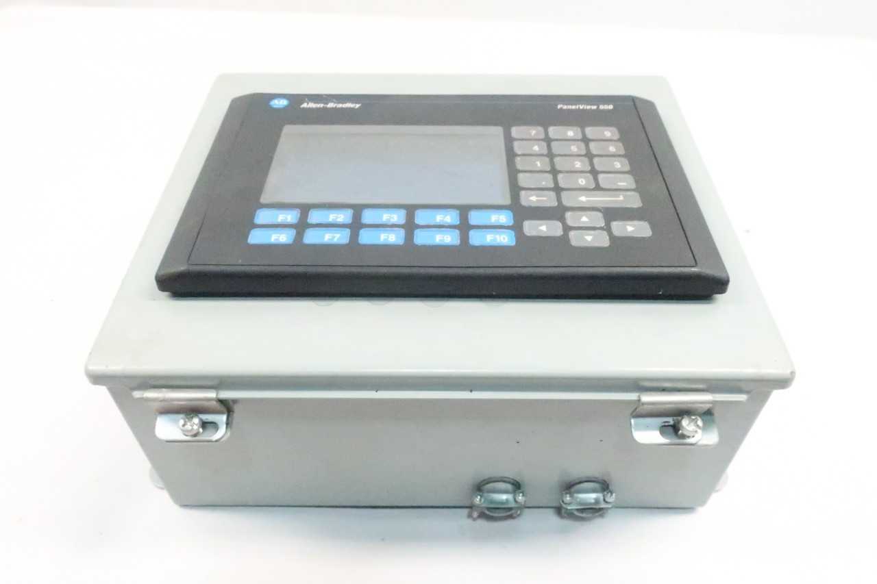 ALLEN BRADLEY PANELVIEW 550 OPERATOR INTERFACE PANEL - AUTOMATION & CONTROLS