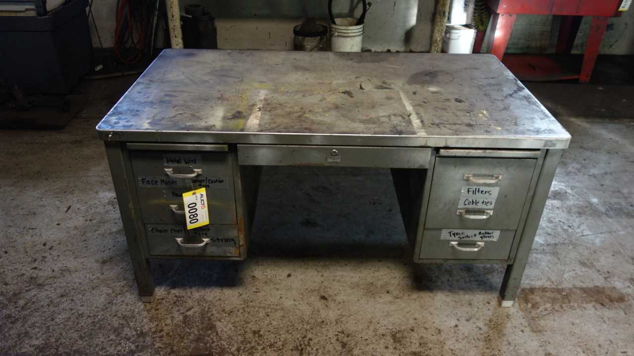 GENERAL FIREPROOFING HEAVY DUTY TOOL WORK STATION DESK - PLANT & FACILITY
