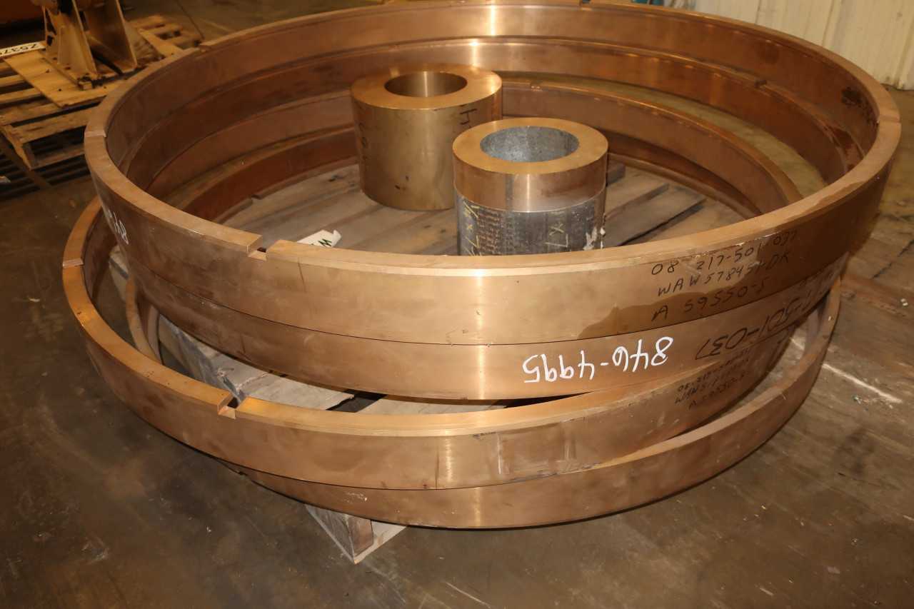 1 PALLET OF ASSORTED BRASS RINGS - MISCELLANEOUS