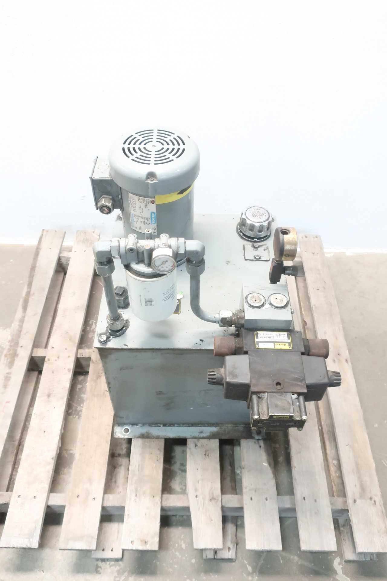PARKER H15 1GS5W2P0/13 10GAL 2HP 5.1GPM 590PSI OTHER HYDRAULIC PUMP - HYDRAULIC PUMP