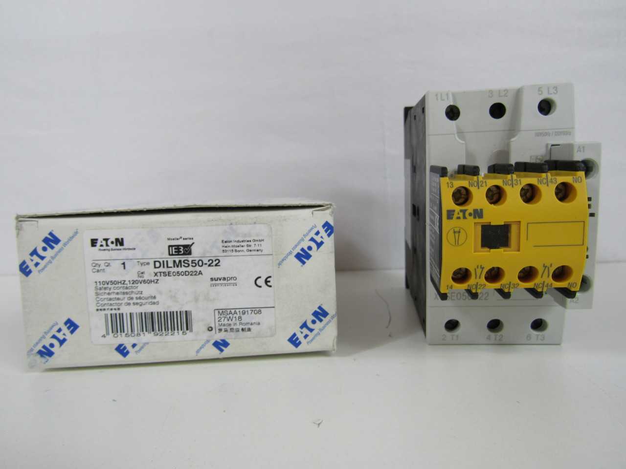 Quantity of 15x XTSE050D22A Contactors - CONTACTORS