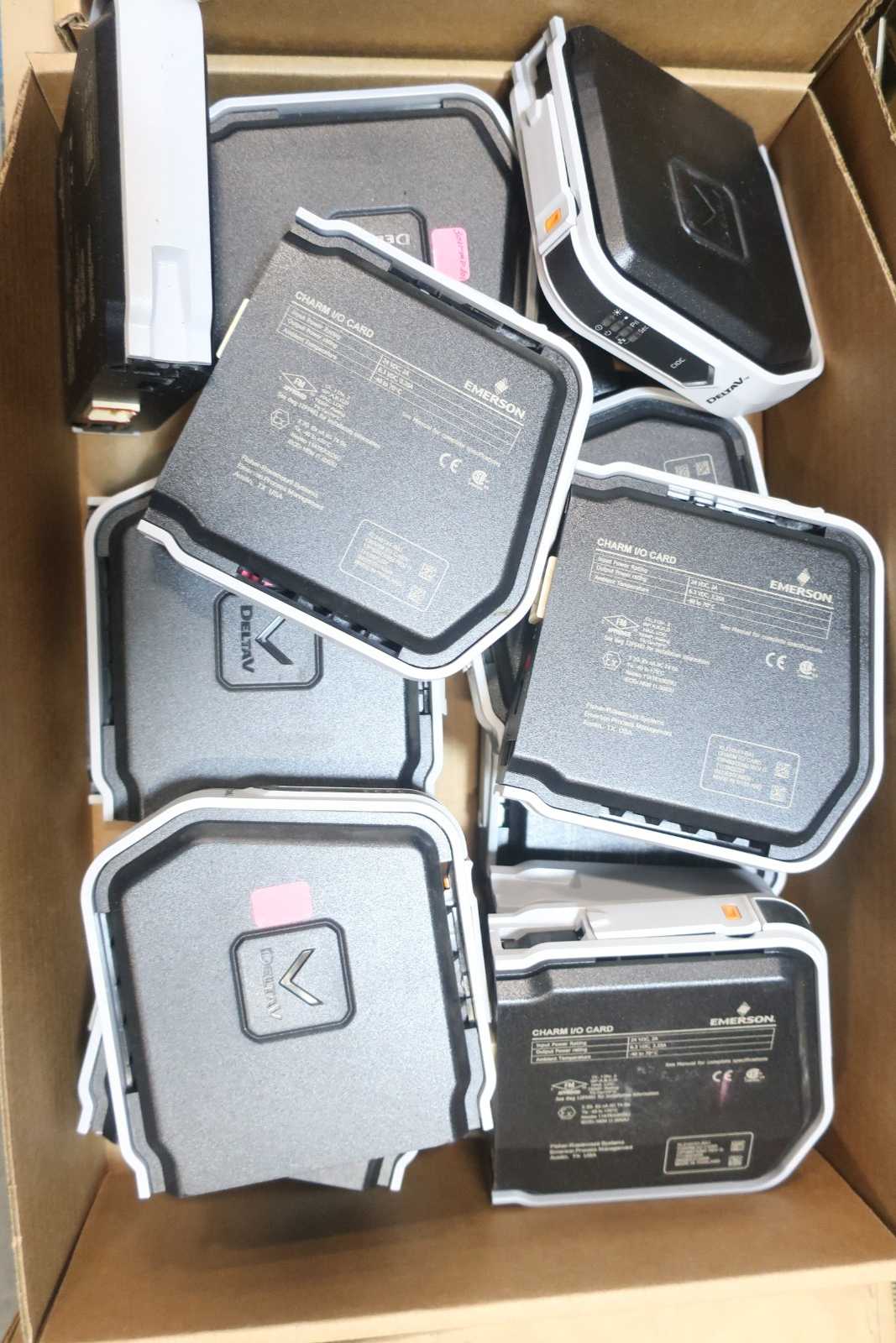 1 PALLET OF ASSORTED ELECTRICAL - CIRCUIT BOARDS, DELTA V CHARM CARDS MODULE, AC MOTOR DRIVE - GENERAL ELECTRIC, DELTA V CARDS, SAFTRONCS, FISHER KOSO AMERICA - AUTOMATION & CONTROLS