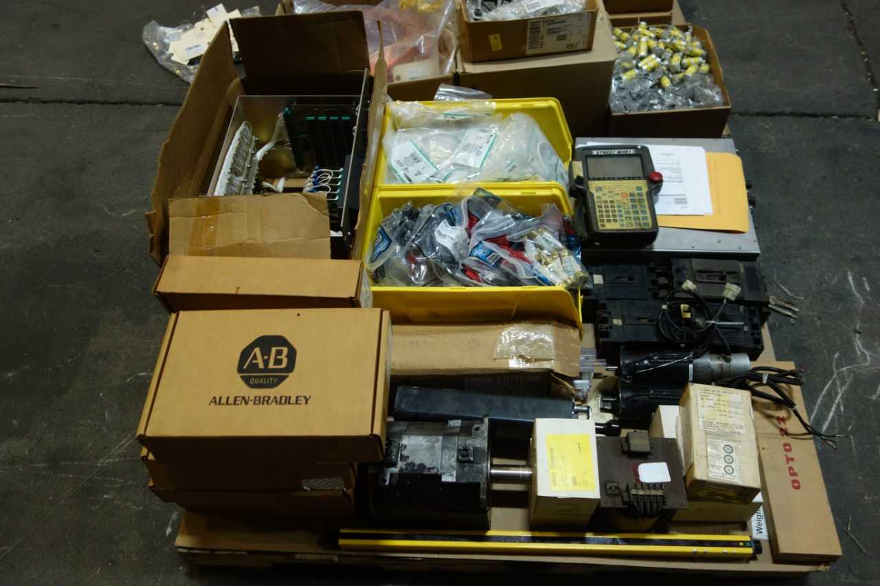 2 PALLETS OF ASSORTED ELECTRICAL - ELECTRICAL COMPONENTS