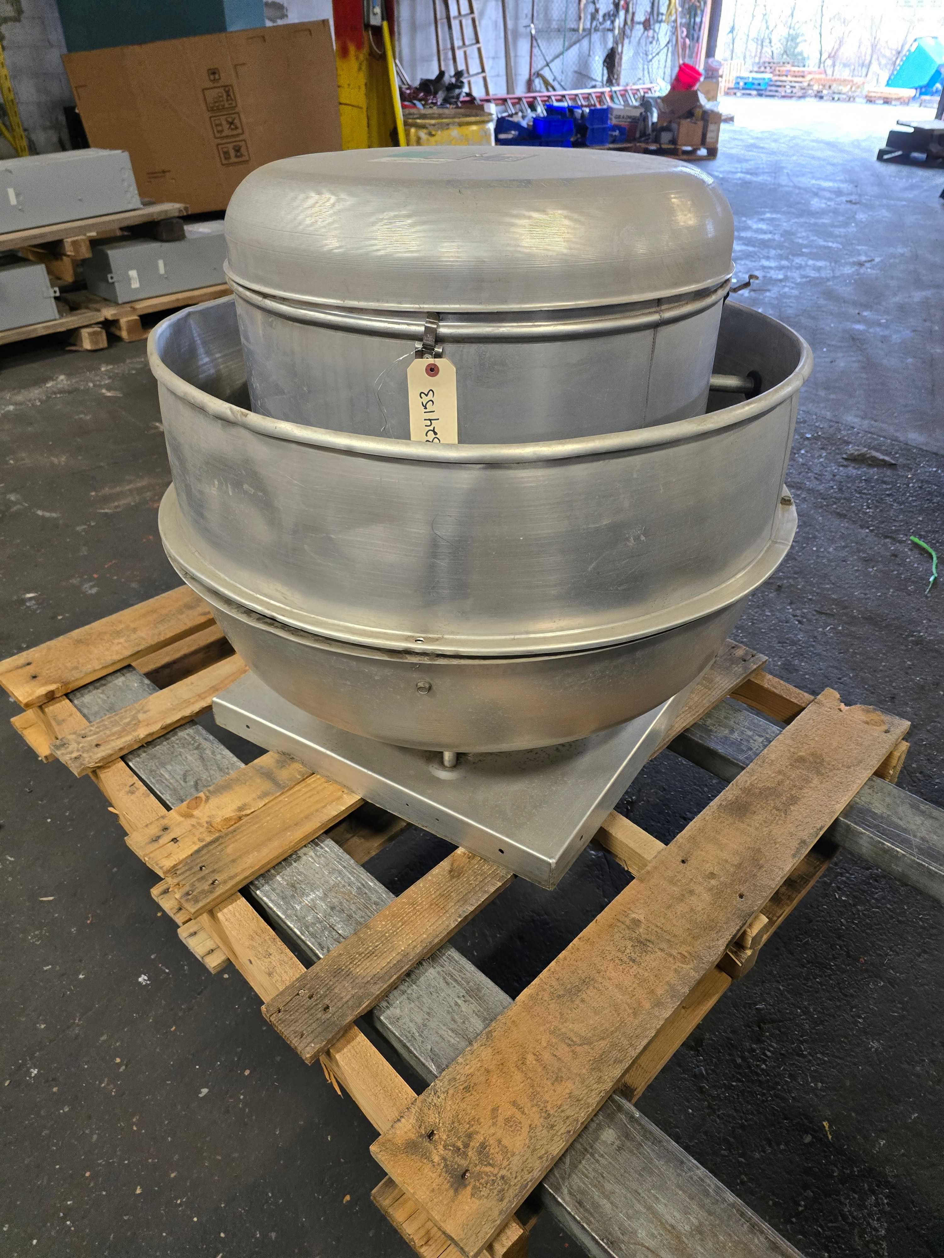 LOREN COOK 165RB COMMERCIAL EXHAUST FAN ROOFTOP UNIT - INDUSTRIAL PARTS