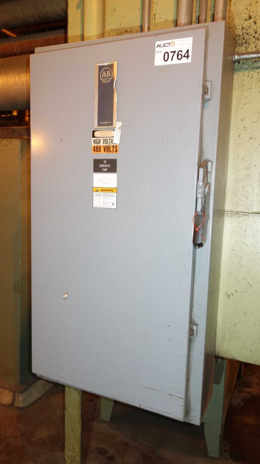 ALLEN BRADLEY 509-FOD SIZE 5 FUSIBLE COMBINATION STARTED DISCONNECT - AUTOMATION & CONTROLS