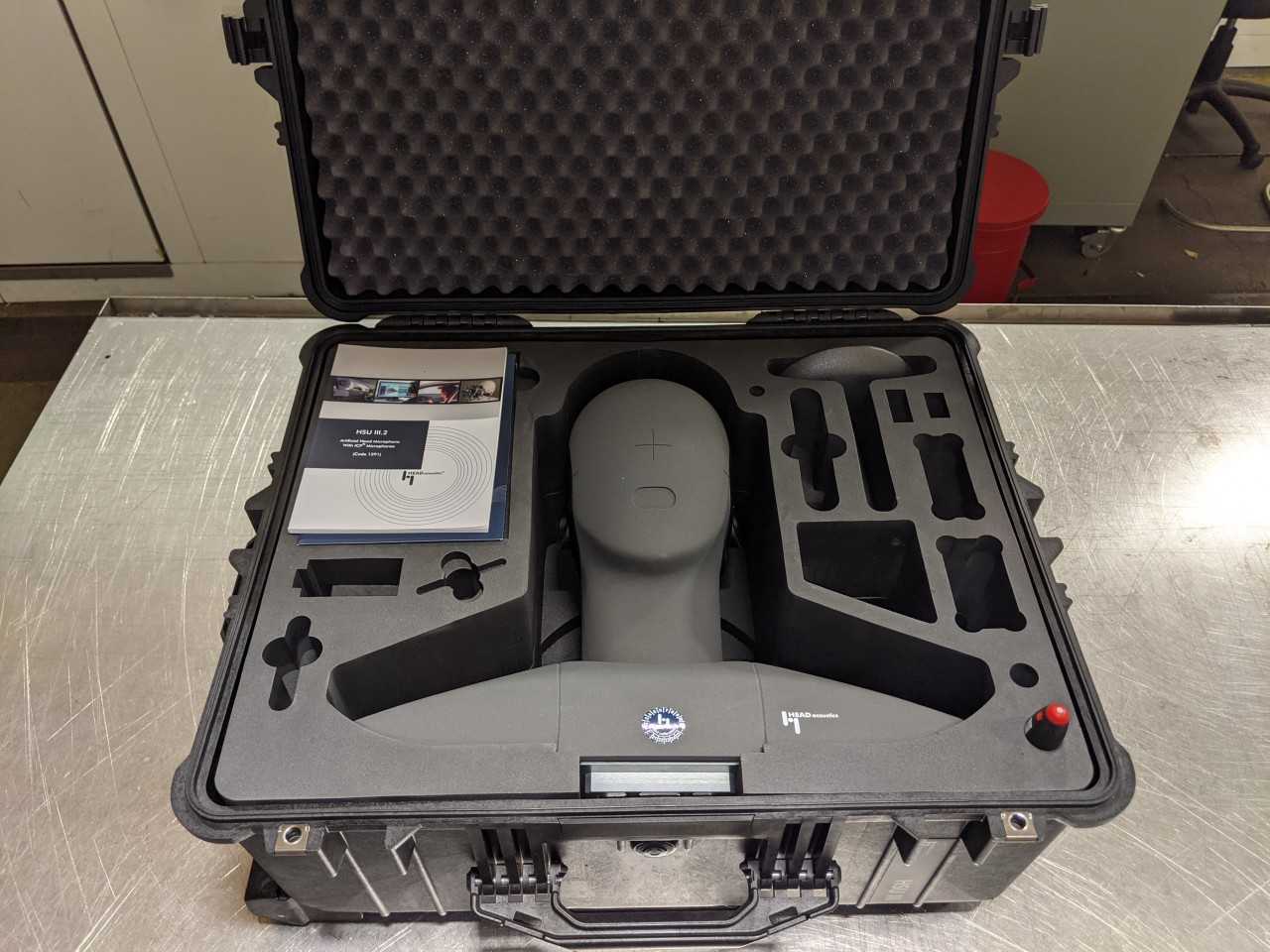 Head Acoustics HSU III.2 Artifical Head Microphone with ICP Microphones - MILLING MACHINE PARTS